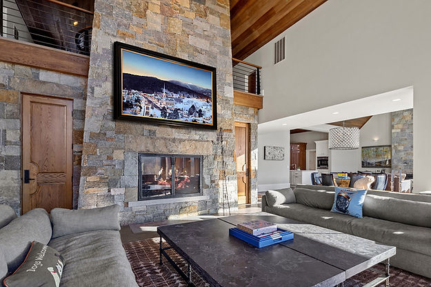 Stowe with Last Light on Mt. Mansfield