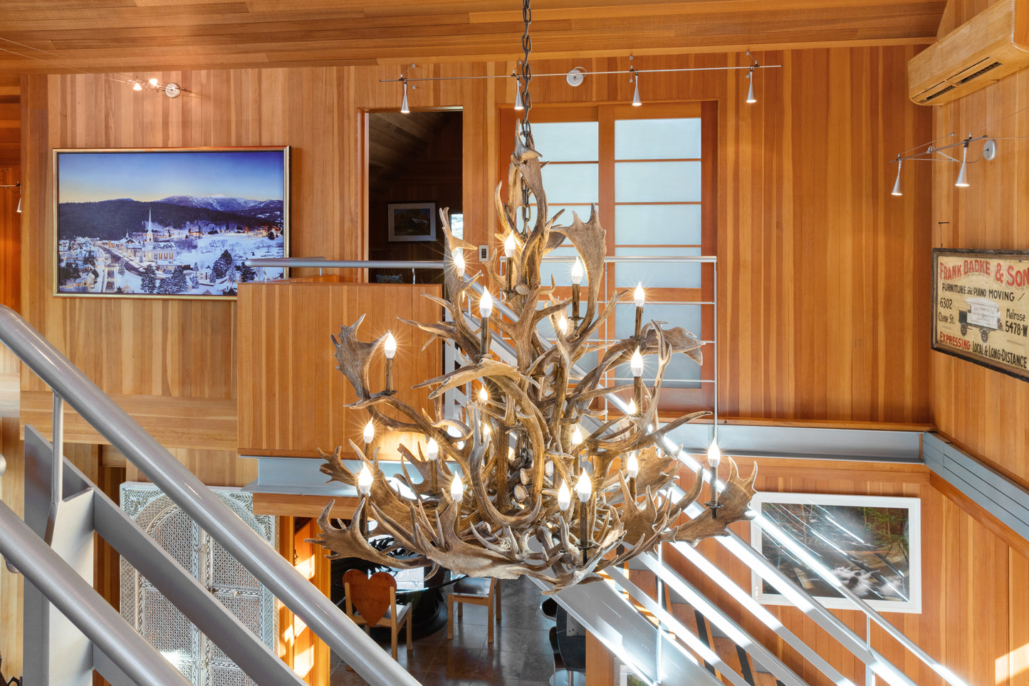 Stowe with Last Light on Mt. Mansfield