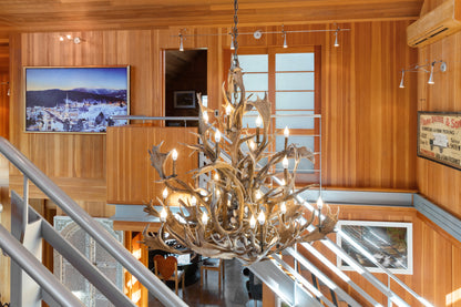 Stowe with Last Light on Mt. Mansfield